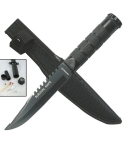 Black Survival Knife