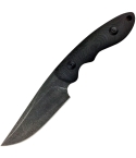 ABKT Elite Shadow Predator Fixed Blade Black G-10