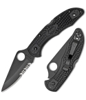 Spyderco Delica 4 FRN Black Folding Knife C11PSBBK