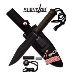 Survivor Fixed Blade Survival Knife