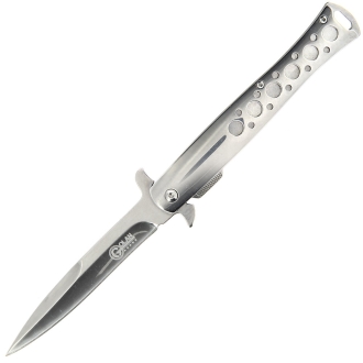 GOL-456CH 9.2" Chrome Stiletto Lock Knife