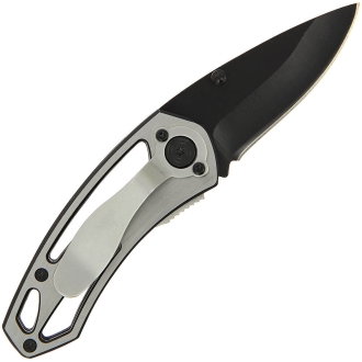 Buckland Grey Wolf Liner Lock Folding Knife