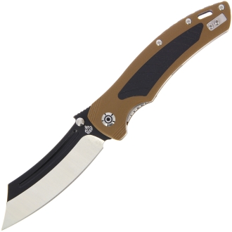 QSP QS123-B Platypus Ball Bearing Linerlock Knife | Brown