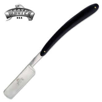 Master USA Straight Razor - Black Pakkawood