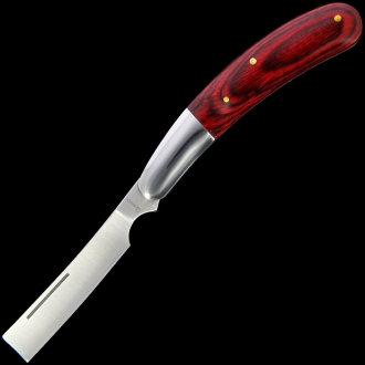 Albainox 10639 Straight Razor Folding Knife