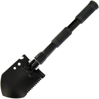 Albainox 33794 Blackout Folding Survival Shovel