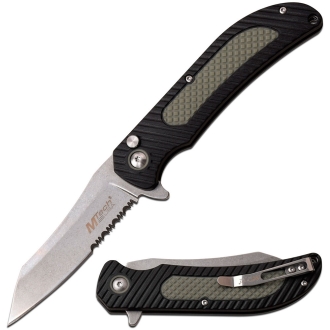 MTech MT-1041GY Ball Bearing Flipper Lock Knife