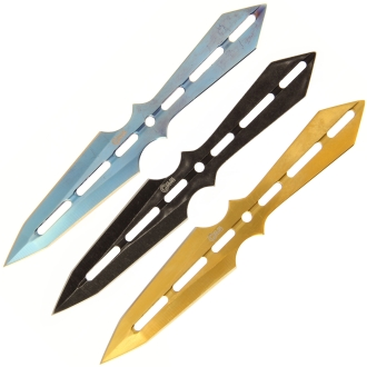 Golan GOL-2733 3pc Throwing Knife Set and Sheath