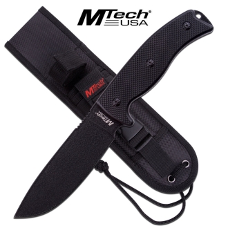 MTech USA MT-20-80BK 7" Fixed Blade Knife