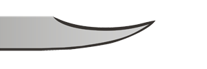 Clip Point Knife Blade